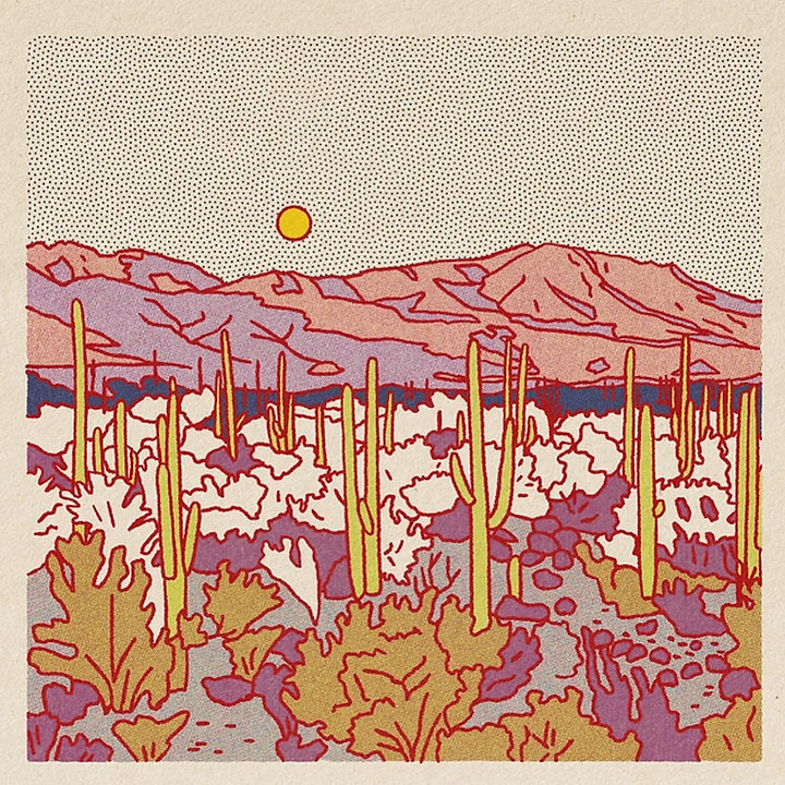 Desert Mountain #05 12 x 12 print