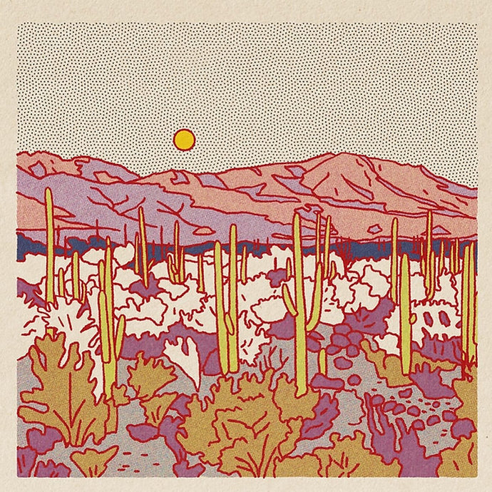 Desert Mountain #5 12 x 12 print