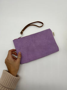 Solid Suede Pouches