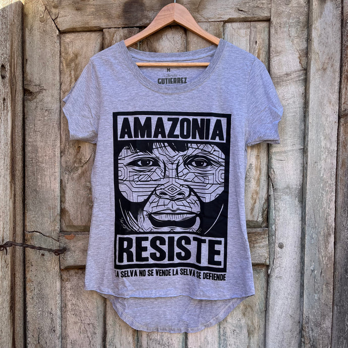 T- Shirt ~Amazonia - Women’s rounded hem