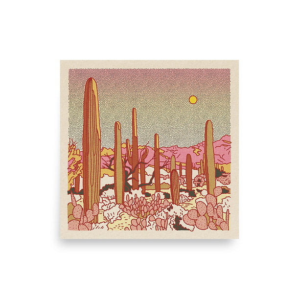 Desert Mountain #25 12 x 12 print