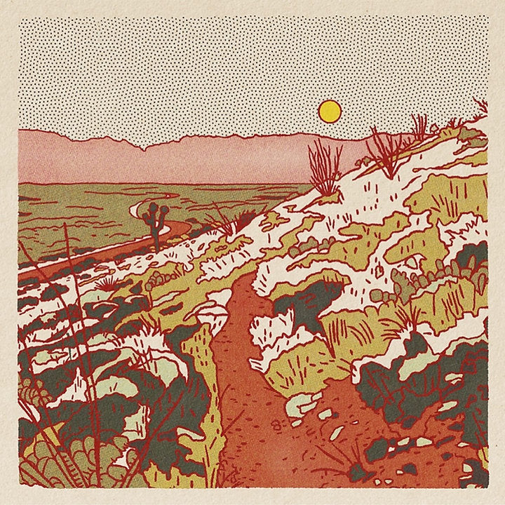 Desert Mountain #03 12 x 12 print