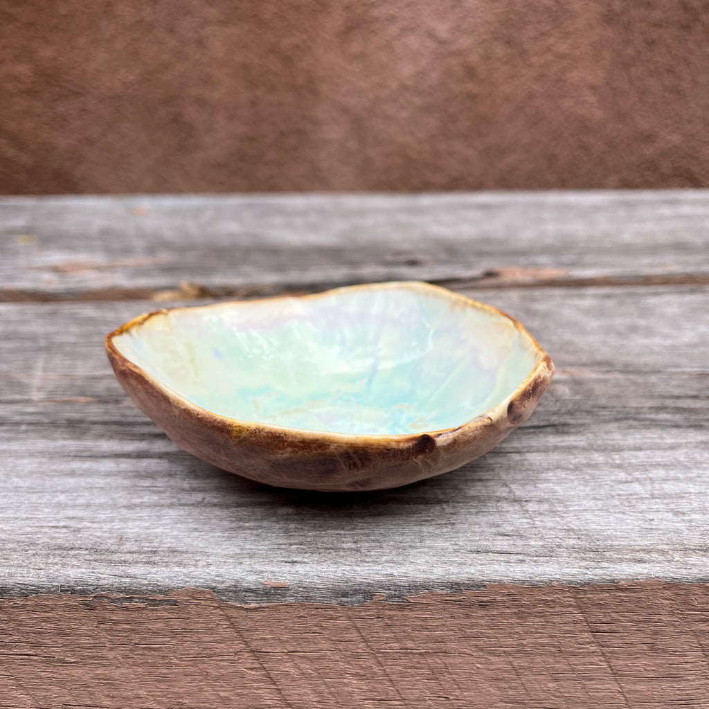 Geo dish - Seafoam- 3 sizes