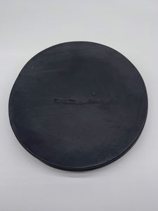 Round Dinner Plates - Black imprint on plate
