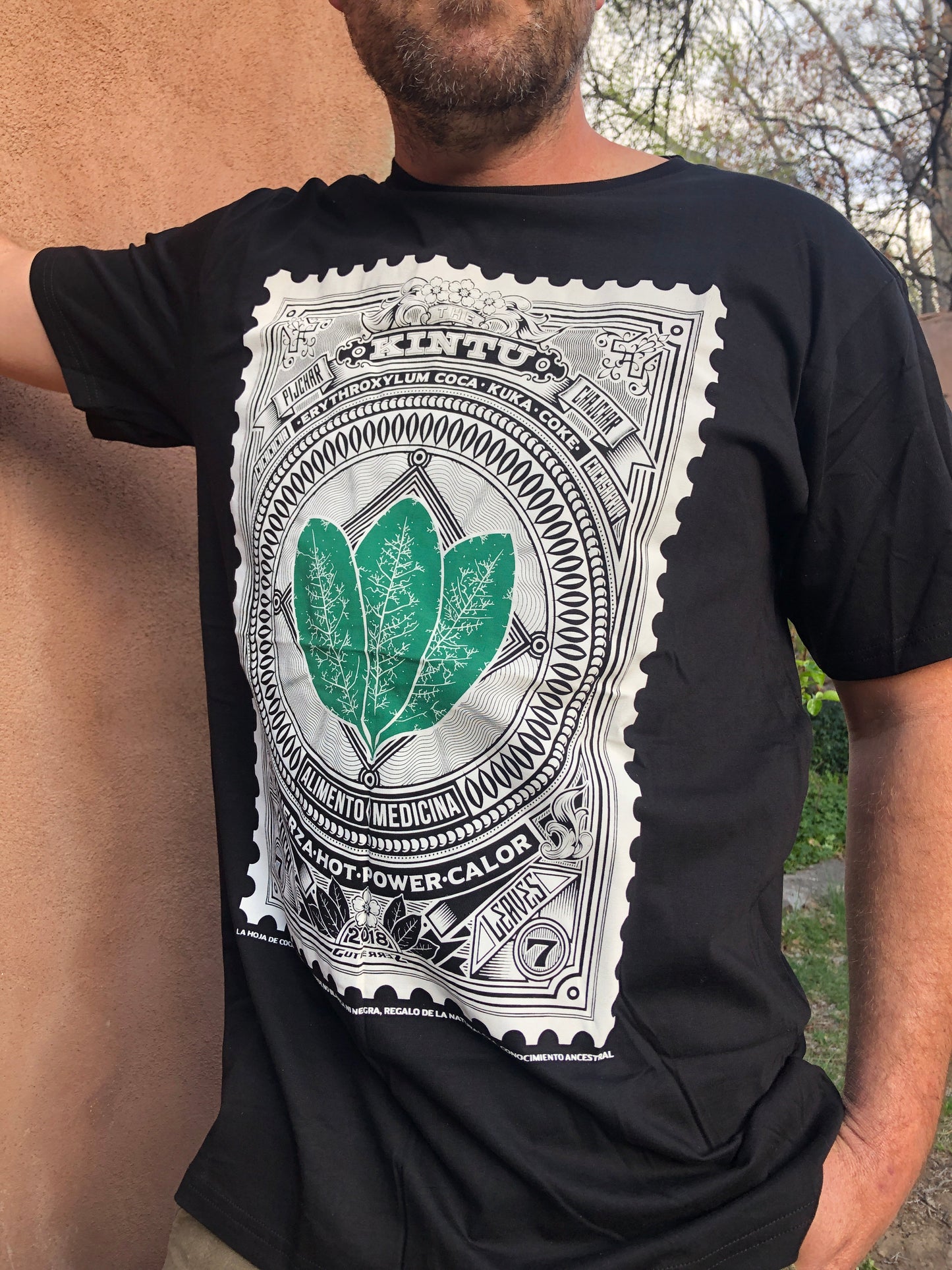 Sacred Leaf Shirt ~ Coca Kintu