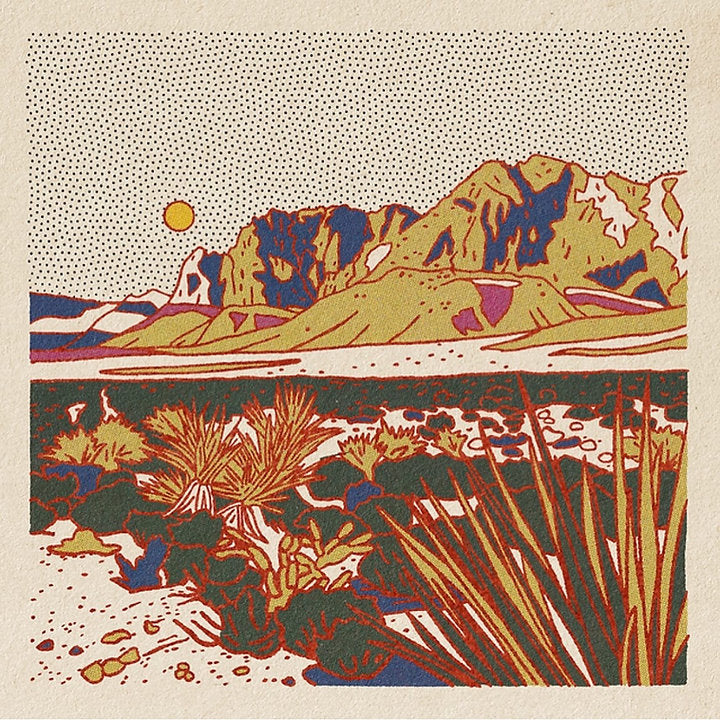 Desert Mountain #06 12 x 12 print