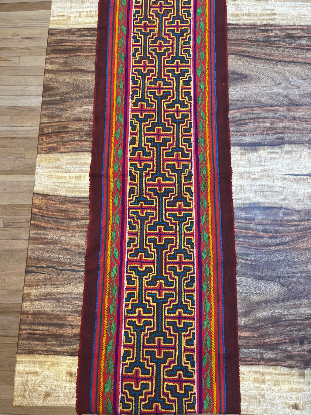 Shipibo Runner ~ Textile from the Amazon of Peru