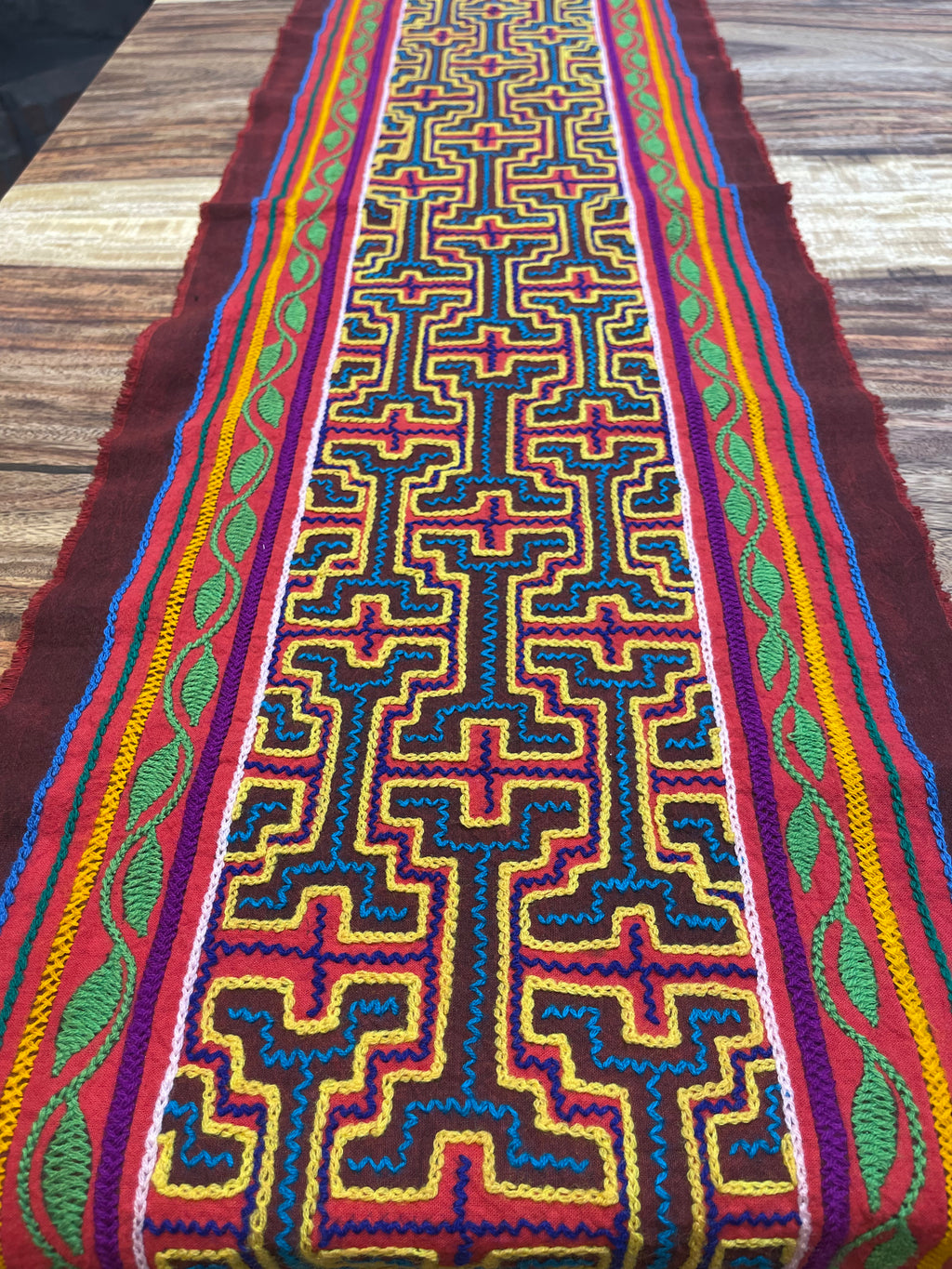 Shipibo Runner ~ Textile from the Amazon of Peru