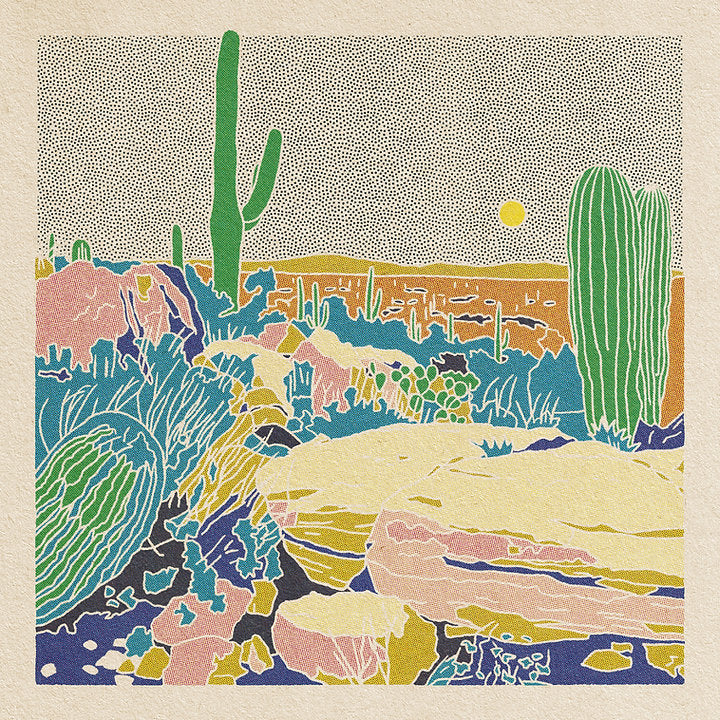 Desert Mountain #33 12 x 12 print