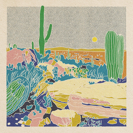 Desert Mountain #33 12 x 12 print