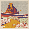 Desert Mountain #09 - Shiprock - 12 x 12 print