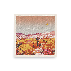Desert Mountain #32 12 x 12 print