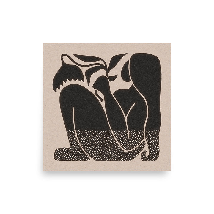 Framed Woman • 12”x 12” print