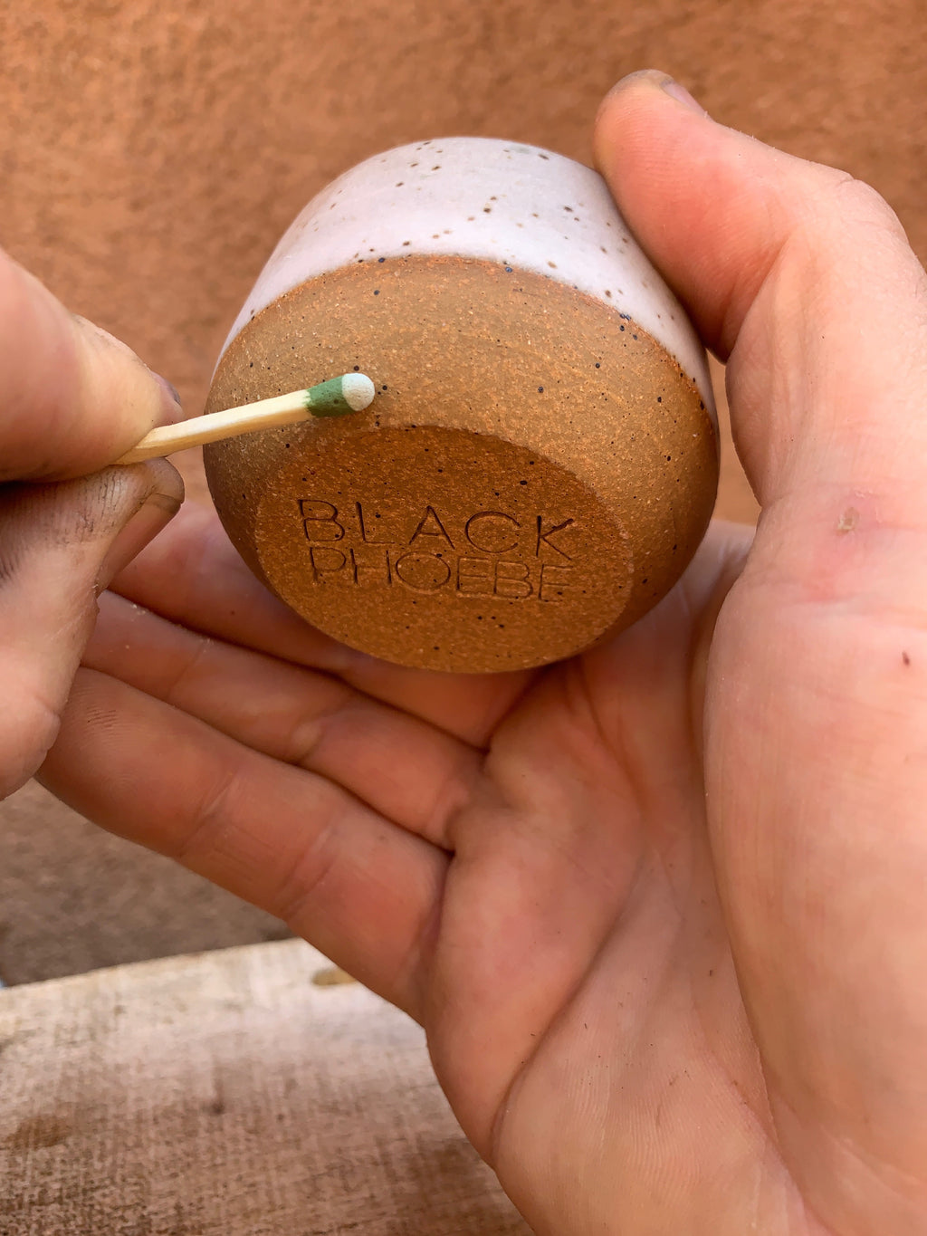 Match striker ~ stoneware