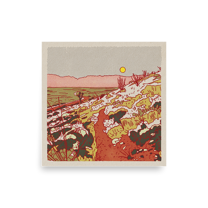Desert Mountain #03 12 x 12 print