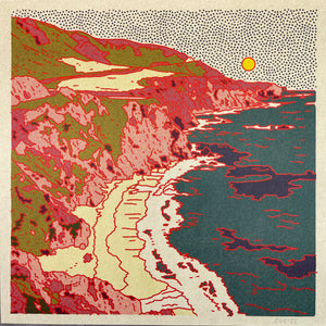 Desert Mountain #17 12 x 12 print