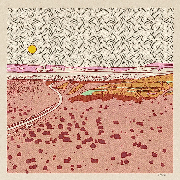 Desert Mountain #4 12 x 12 print