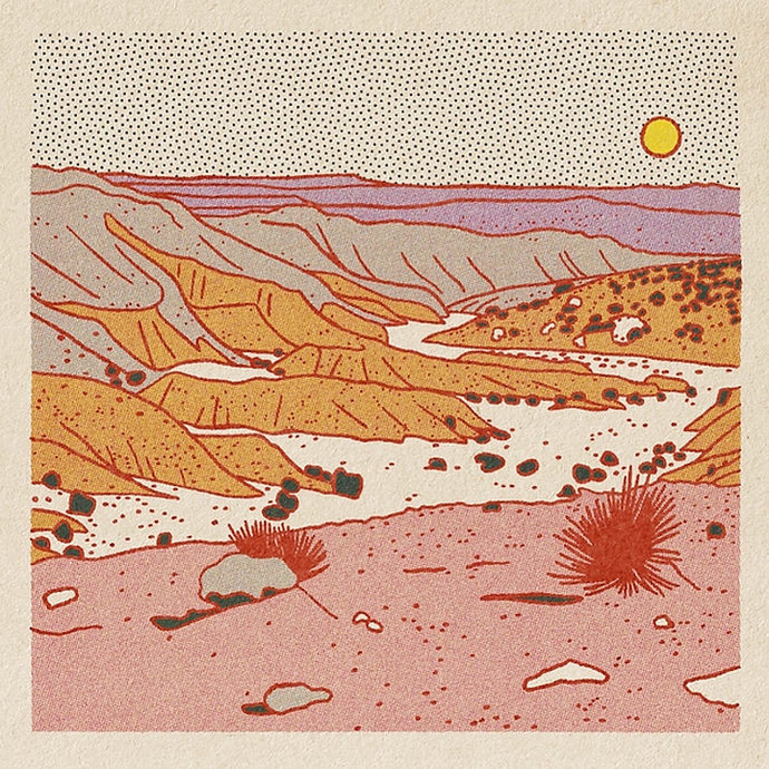 Desert Mountain #7 12 x 12 print