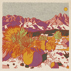 Desert Mountain #01 12 x 12 print - Organ Mountains