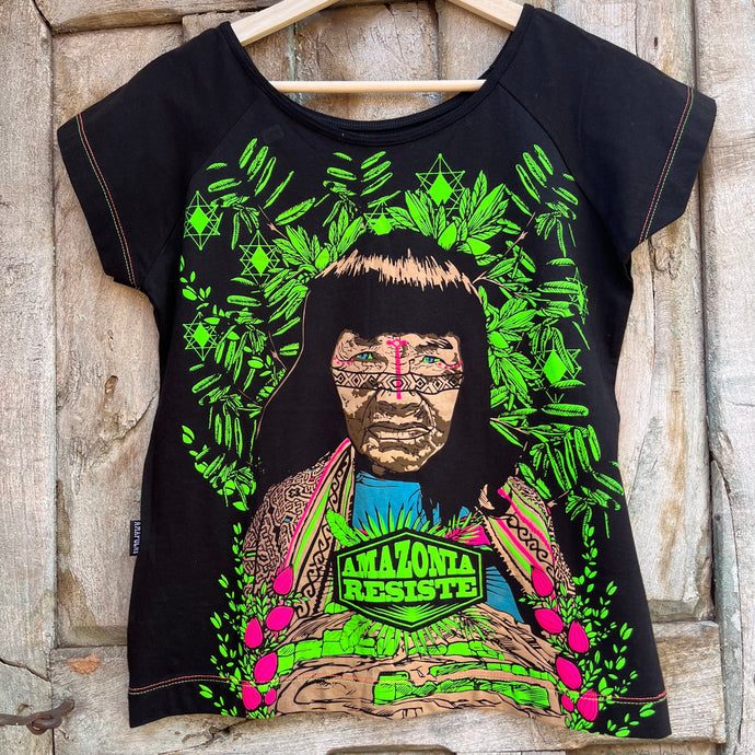 Amazonia Resiste Shirt - Women’s - Boat neck