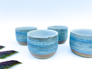 Sake Cups - Denim Blue