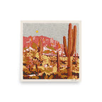 Desert Mountain #35 12 x 12 print - Superstition Mountains
