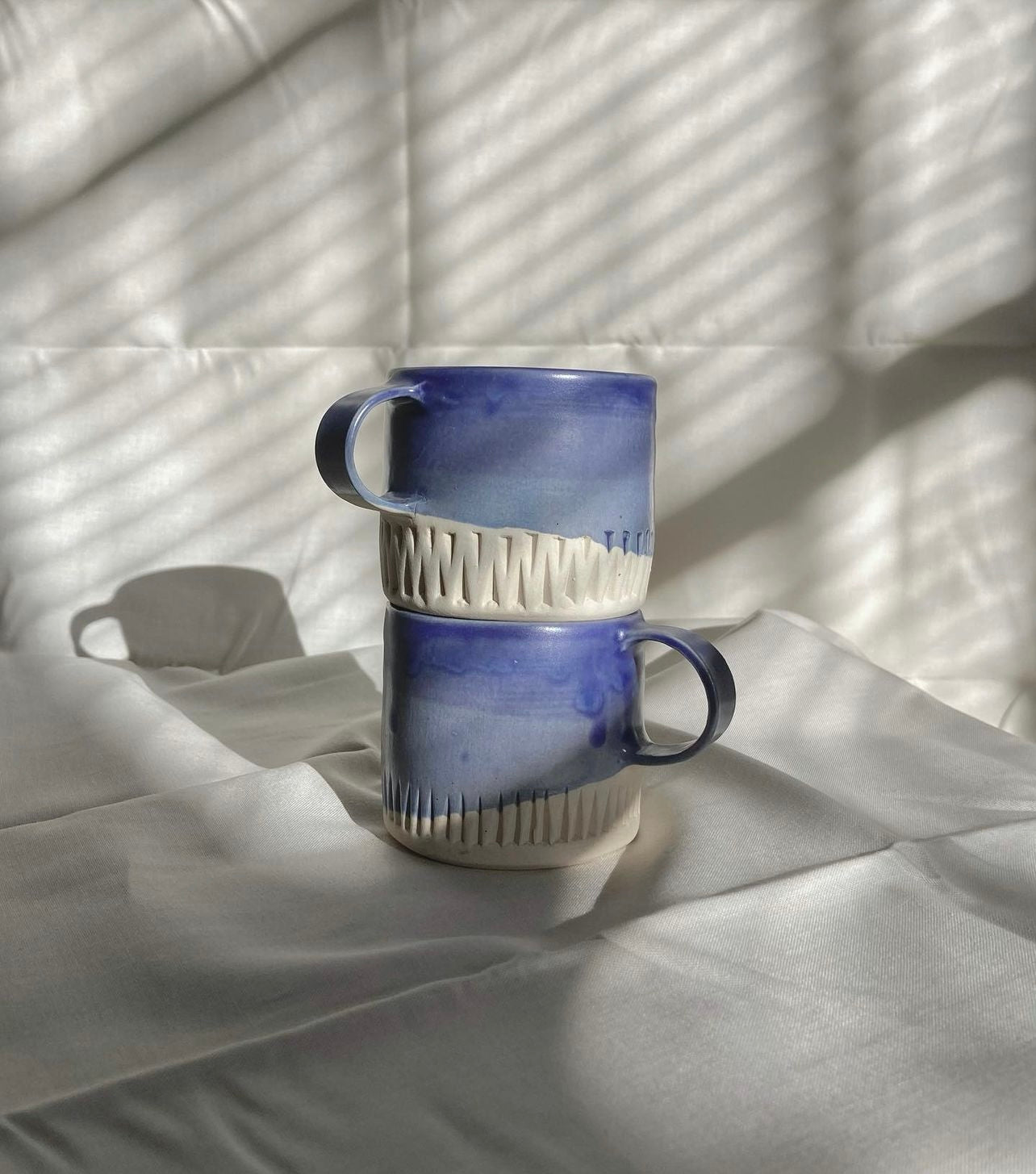 Blue Mug ~ Three versions