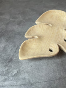 Leaf Trays ~ hand carves wooden trays