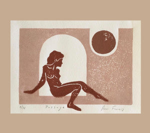 Passage ~ Linocut Print