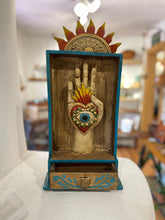 Load image into Gallery viewer, Retablo &quot;All Seeing Heart in Hand&quot;
