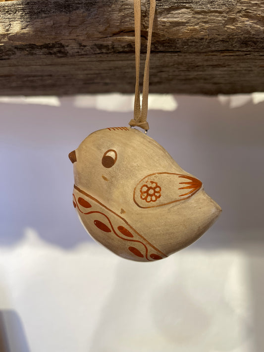 Little bird ~ ceramic hanging art