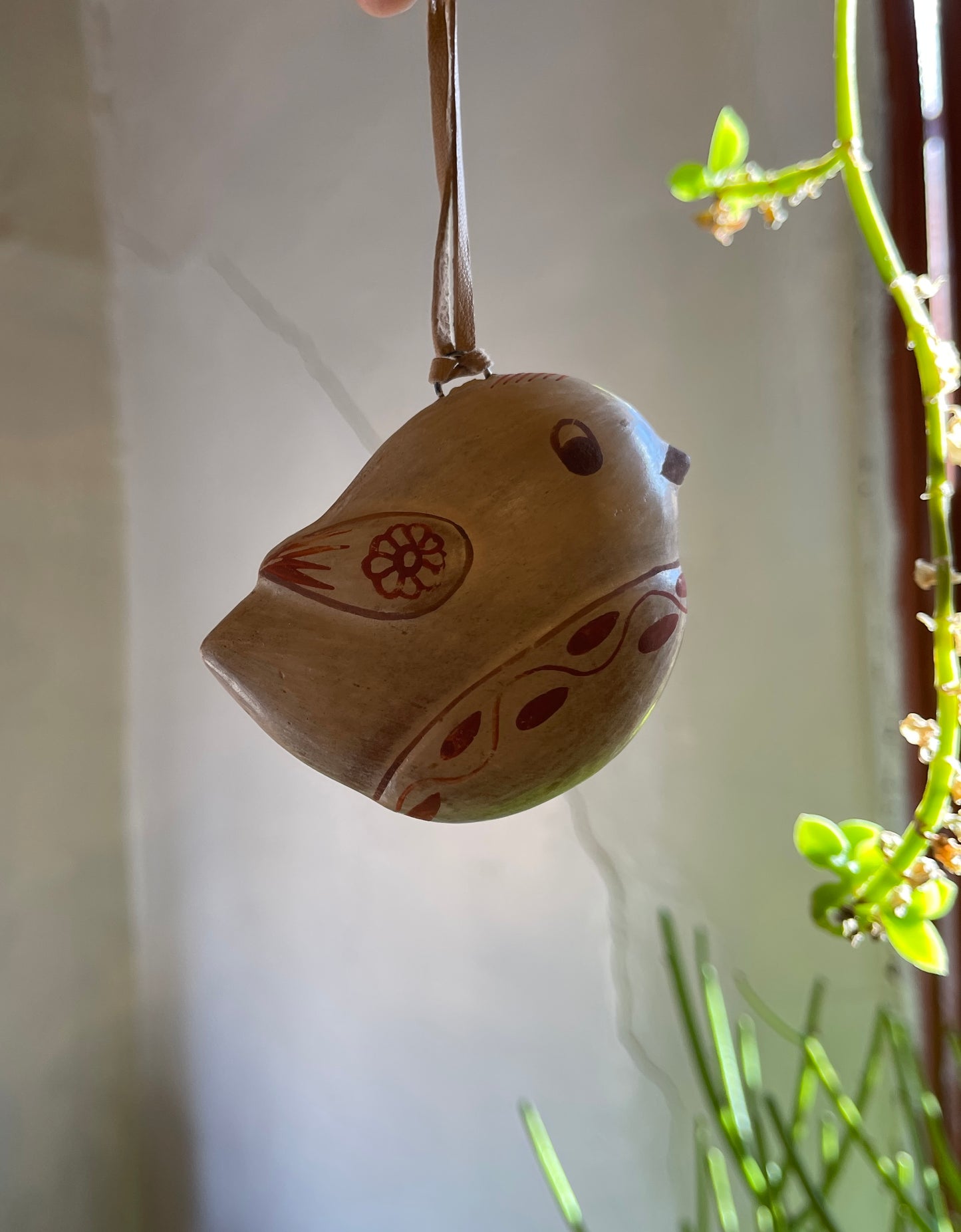 Little bird ~ ceramic hanging art