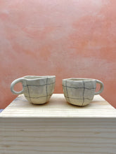 Load image into Gallery viewer, Pinched Mugs ~Porcelain ~ Crayon
